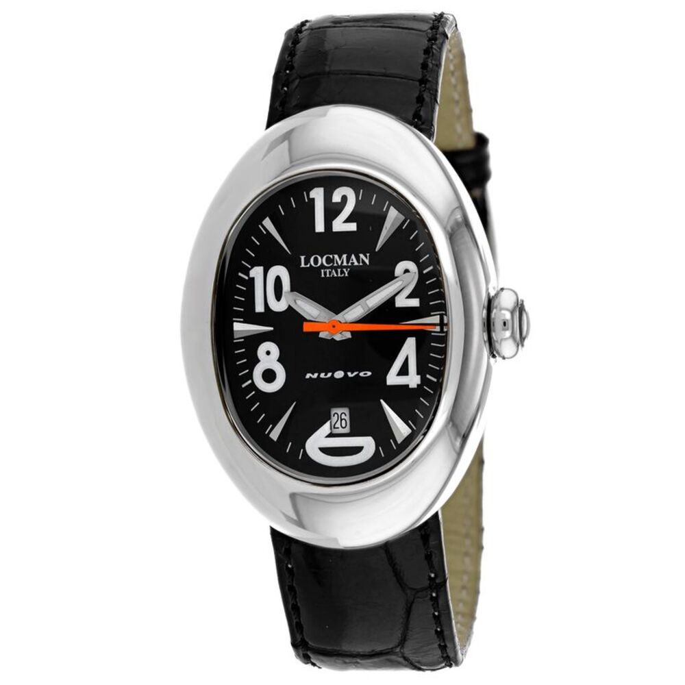 Locman Women's Classic Black Dial Watch - 2000BK
